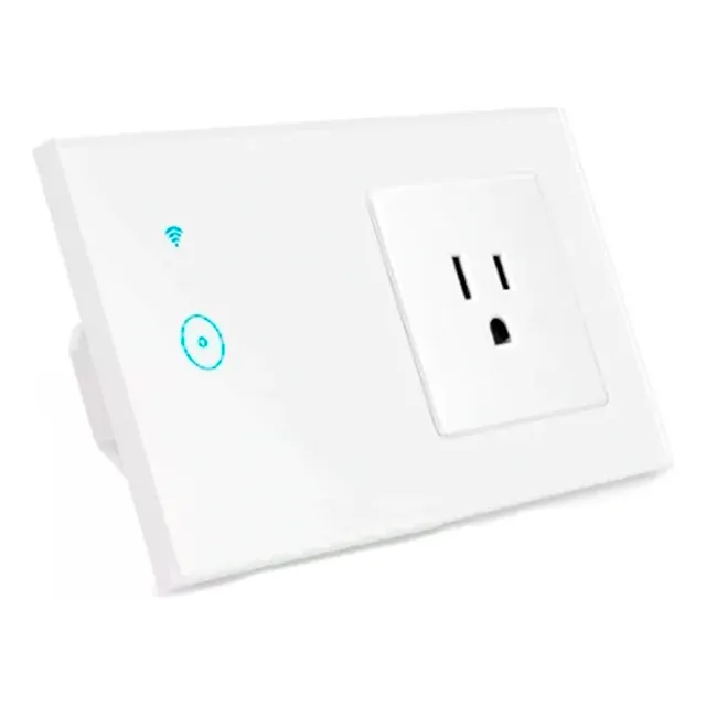 Apagador Control 1 Boton Enchufe Wifi Domotica App Sonoff