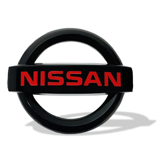 Emblema Para Parrilla Nissan Frontier 2016-2020 Negro/rojo