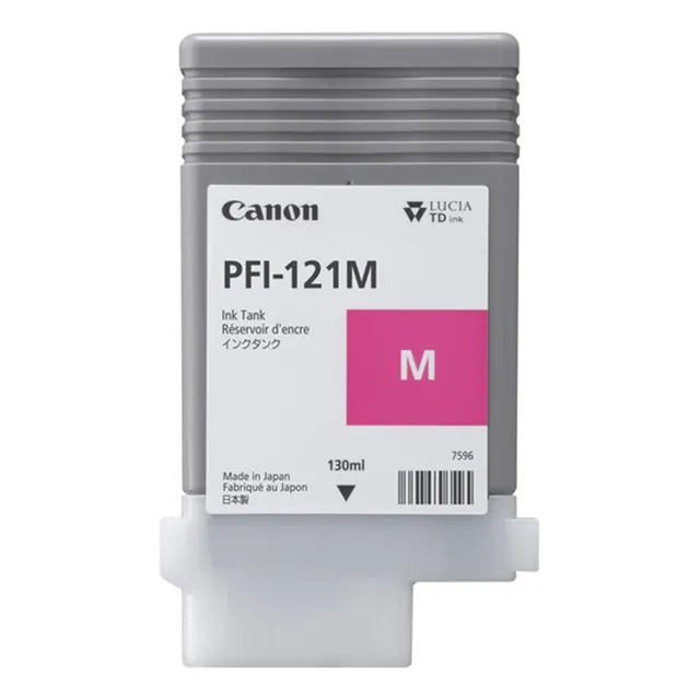 Cartucho Canon Pfi-121 M Magenta 130 Ml 6267c001aa
