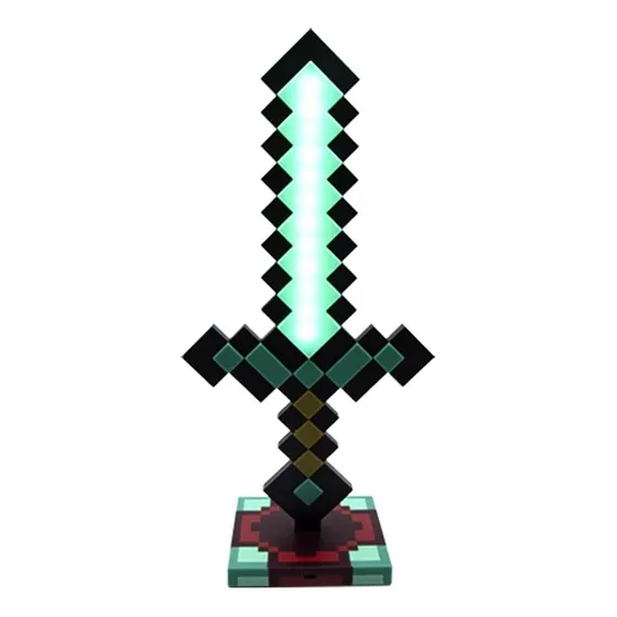 Juguete Espada Y Pico De Minecraft Para Niños Luminiscente