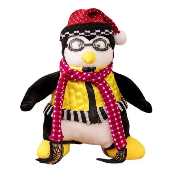 E Para R0x Joeys Friend Hugsy Penguin Boneco De Pelúcia