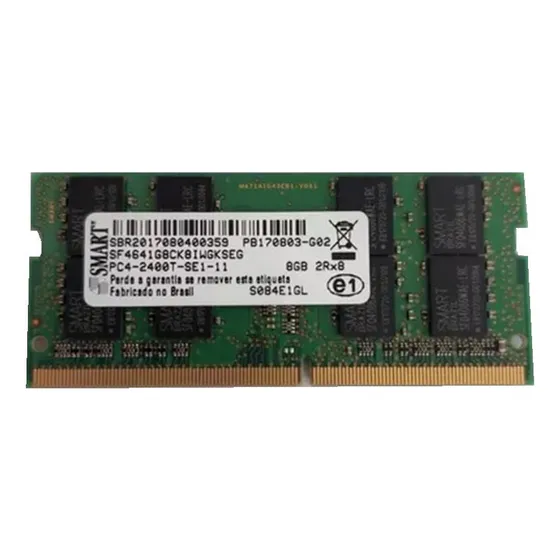 Memória RAM verde 8GB 1 Smart SF4641G8CK8IWGKSEG