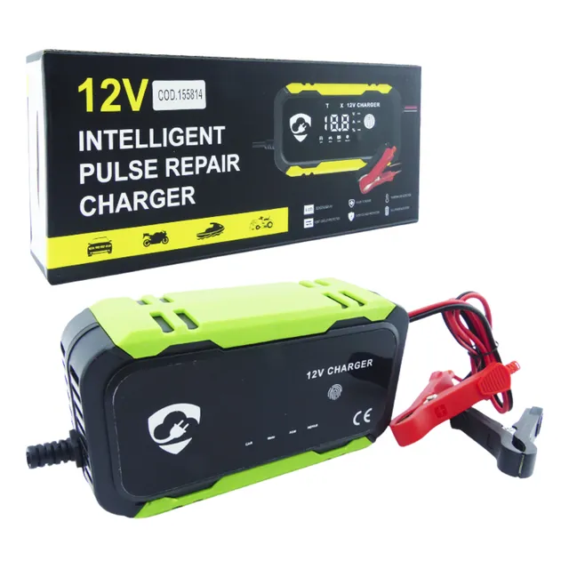 Mantenedor Cargador Bateria Inteligente 12 Volt 6 Amp Tx