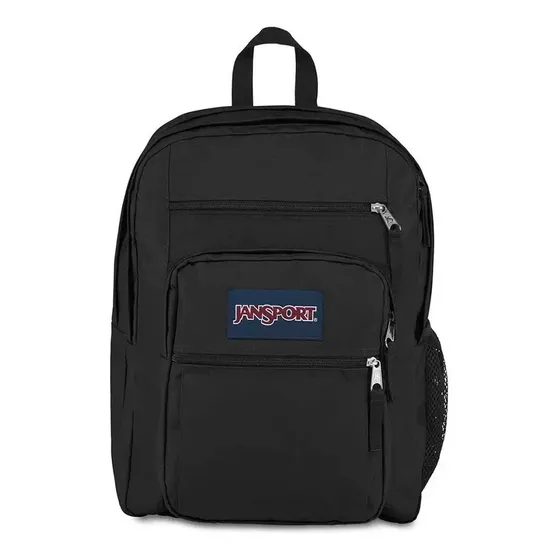 Mochila Escolar JanSport Big Student Negra Lisa 34 L