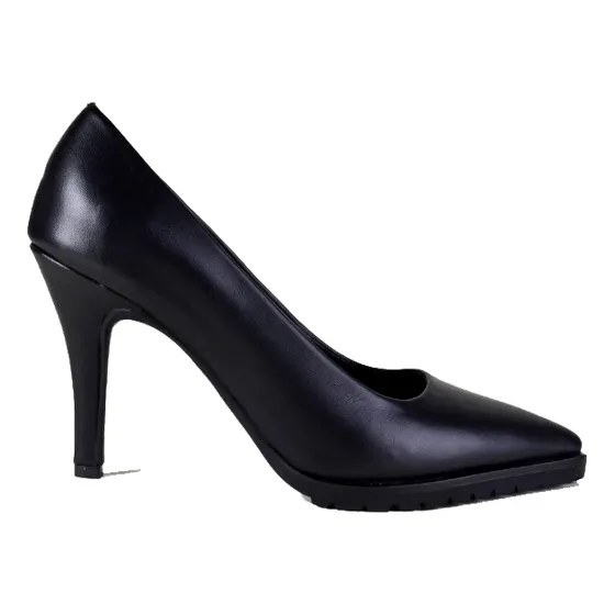 Zapatos Stilettos Taco De Cuero De Mujer Camboriu - Ferraro