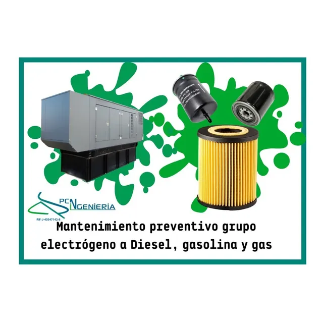 Mantenimiento General, Preventivo Plantas Eléctricas