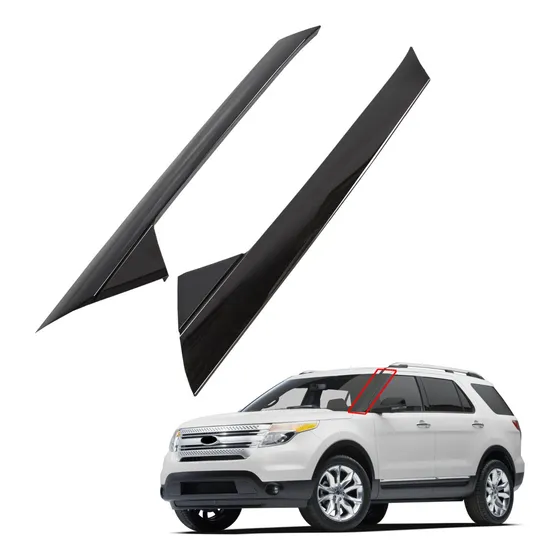 Platina Moldura Externa Parabrisa Ford Explorer 2011 - 2019
