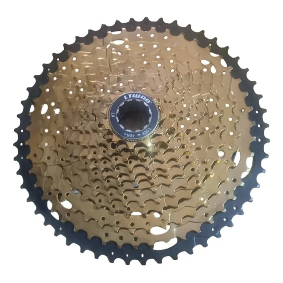 Piñon Bicicleta 12v Ltwoo 11-52t Dorado & Negro Dorado Oscuro 11 52