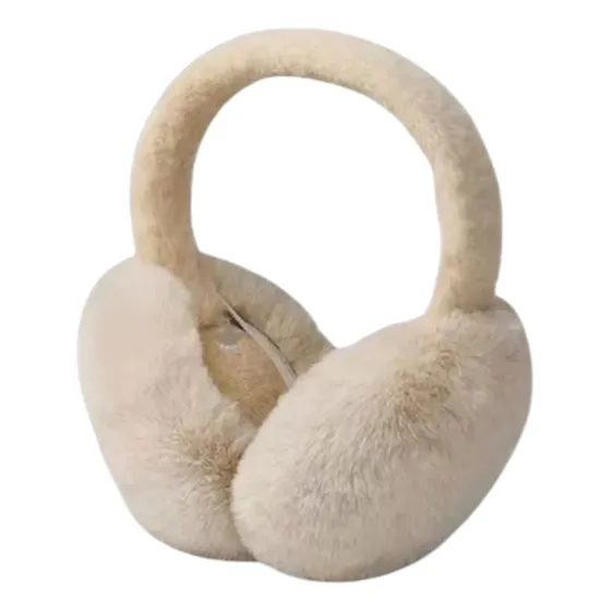 Orejeras Peluche Piel Plegables Premium