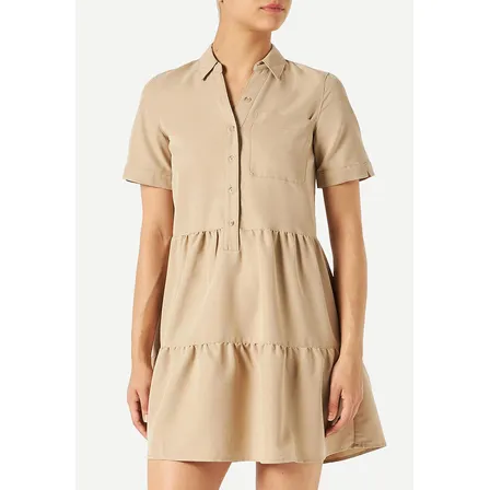 Vestido Acampanado Esprit 062ee1e302