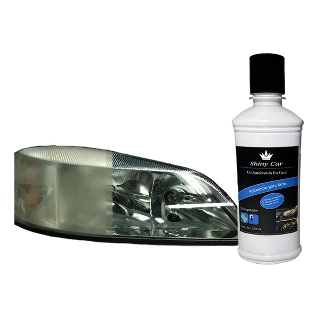 Pulimento Restaurador Faros Acrilicos Profesional Auto 250ml