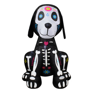 Inflable De Halloween Fantasma Perro Decorativo Exterior Inflable De Halloween Fantasma Perro Decorativo Exterior