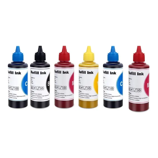 Tinta Para Sublimación Combo 6 Colores | Incluye Los 2 Light