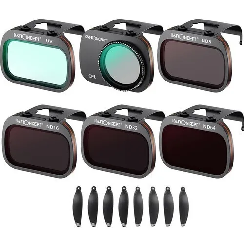 Filtros Drone Dji Mavic Mini 1 - 2 K&f Uv Cpl Nd8 Nd16 32 64