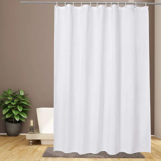 Eurcross Cortina Ducha Extralarga 71.7 X 83.9 In Impermeable