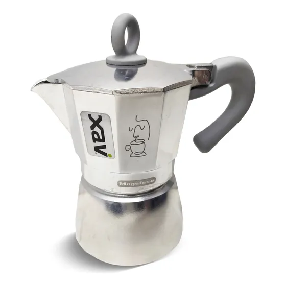 Cafetera Greca Aluminio 3 Taza Cafe Expr Paolo Magefesa 4117