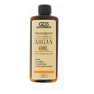 Tratamiento Para El Cabello - Aceite De Argán Gd3 100 Ml Tratamiento Para El Cabello - Aceite De Argán Gd3 100 Ml