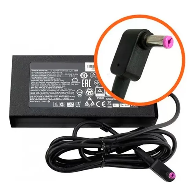 Cargador Notebook Para Acer 19v 7.1a 135w 5.5x1.7mm 