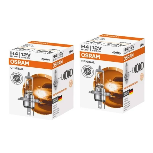 Bombillos Osram X2 Estándar Carro H4 12v 60/55w Altas Bajas