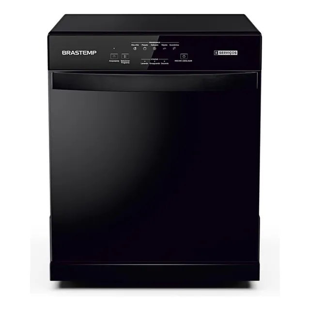 Brastemp Blf08ae Lava Louças 8 Serviços Cor Preto Brastemp Blf08ae Lava Louças 8 Serviços Cor Preto