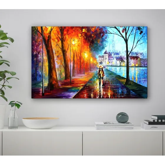 Cuadro Arte Mural 40x60 Leonid Afremov 40x60 Pareja Amor