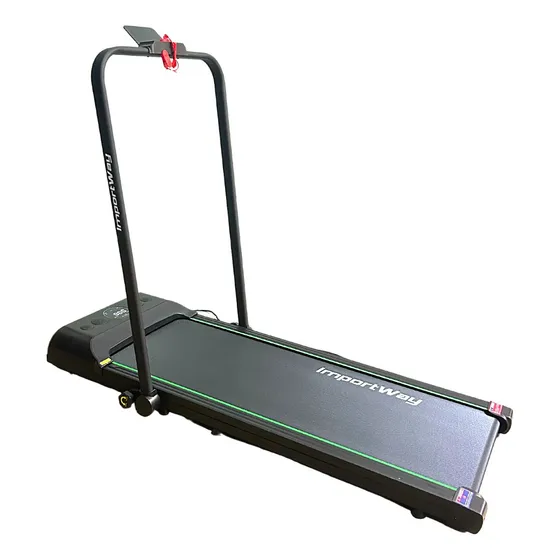 Esteira Elétrica Ergométrica Dobrável 2x1 Portátil 100Kg 12Km/h 2.0hp Importway Iwest Voltagem 127V
