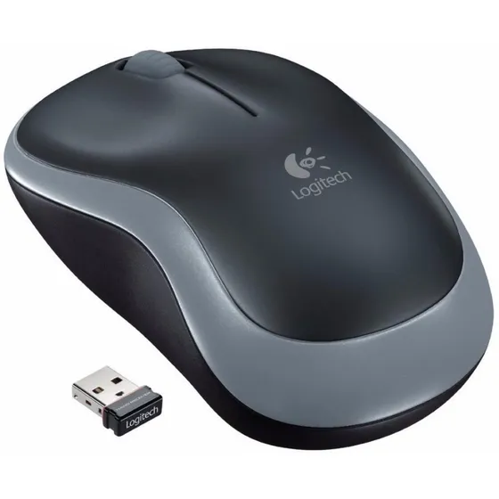 Mouse Sem Fio Logitech M185 Com Nano Receptor Usb