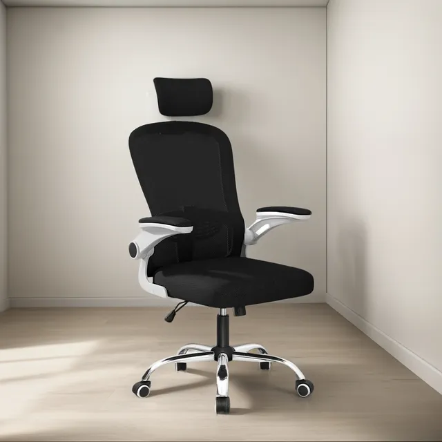 Silla De Oficina Ergonómica Evox Ct256-sb Con Base De Acero Color Blanco Material del tapizado Poliéster