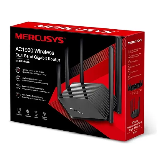 Router Mercusys Mr50g Dualband Ac1900 Doble Banda Wi-fi