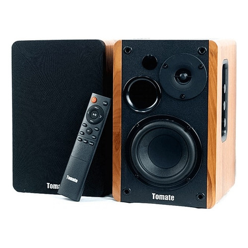 Caixa De Som Monitor Referência Ativo Tomate Mts 2026bt 100w Cor Preto/madeira Caixa De Som Monitor Referência Ativo Tomate Mts 2026bt 100w Cor Preto/madeira