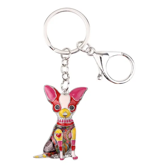 Bonsny Cadena De Aleación De Esmalte Chihuahua K7n1p