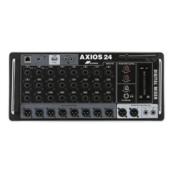 Mesa De Som Digital Duonn 24 Canais Axios24 Padrão Rack