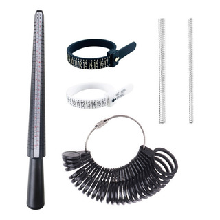Kit Mandril Medir Anillos Medidor De Anillos Estandar Us 6p Kit Mandril Medir Anillos Medidor De Anillos Estandar Us 6p