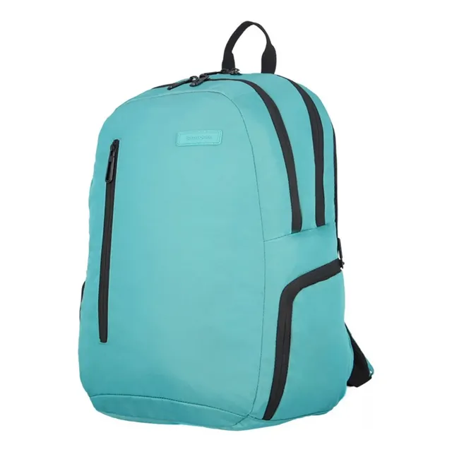 Mochila Samsonite Acceleraction Riverland Laptop Backpack Pr Color Aqua Diseño De La Tela Liso
