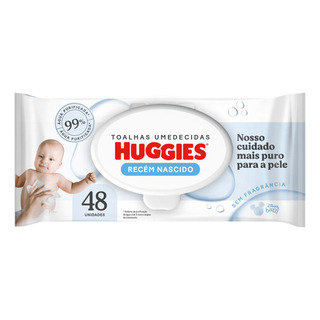 Huggies Lenços Umedecidos Recém-nascido Sem Fragrùncia 48un Huggies Lenços Umedecidos Recém-nascido Sem Fragrùncia 48un