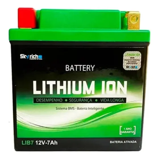 Bateria Vblade 250 Yes 125 Litio Lib7 7ah Skyrich Original