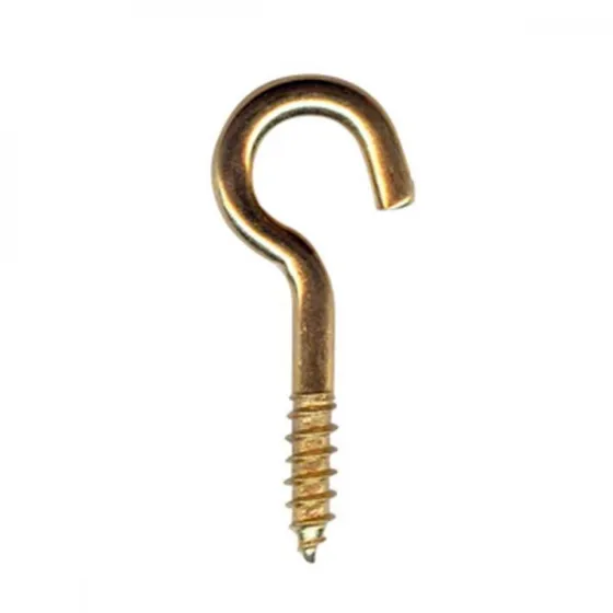 Cancamo Abierto Rosca Madera 1/4x4 Pulg. 05 Unds Ferrepernos
