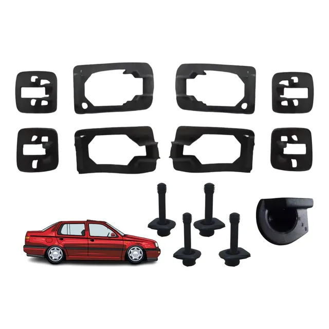 Hule Manija Jetta Golf A3 + Tope Tapa Gasolina + Botones