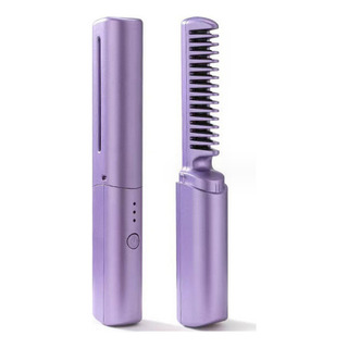 S Mini RecarregĂĄvel Pente Alisador De Cabelo Sem Fio S Mini RecarregĂĄvel Pente Alisador De Cabelo Sem Fio