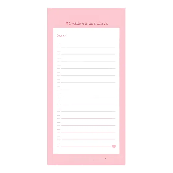 To-do List  Mi Vida En Una Lista  Anotador Bloc