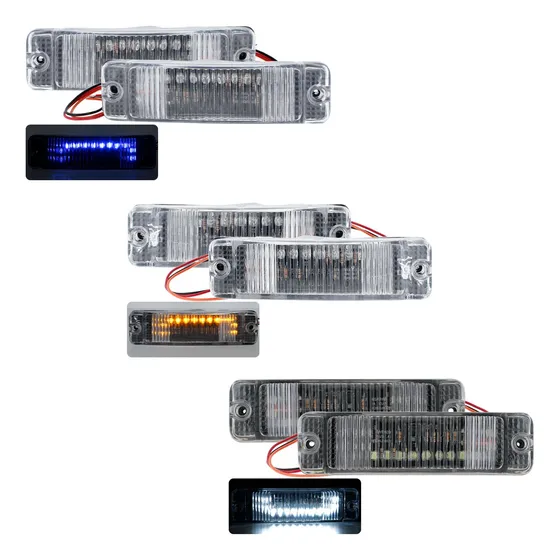 Par Cuartos 12 Led Para Defensa Vw Vocho Direcional Cuartosf