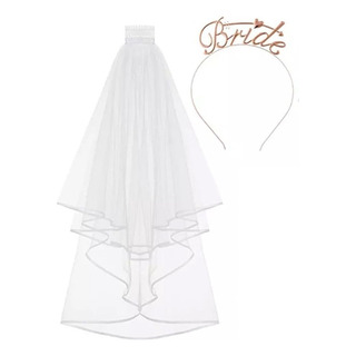 Set De Pegatinas Para Despedida De Soltera, Velo Y Diadema Set De Pegatinas Para Despedida De Soltera, Velo Y Diadema