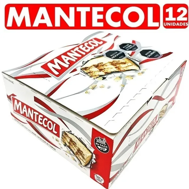 Pack Barra Mantecol 41 Gr (contiene 12 Unidades Por Display)