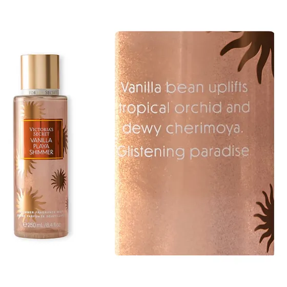 Body Splash Victorias Secret Vanilla Playa Shimmer 250ml