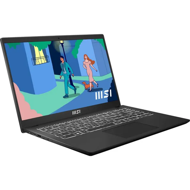 Notebook Msi Modern Intel I7-1355u 16gb 512gb 15,6 Win11 Pro