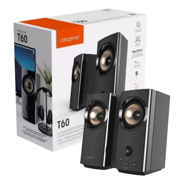 Parlante Creative T60 Negro
