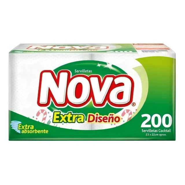 Servilletas Nova Extra X 200 Unidades