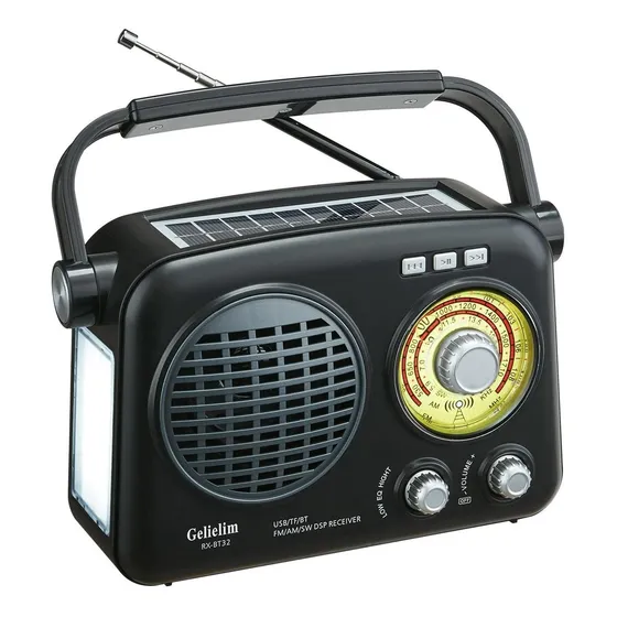 Gelielim Radio Am Fm Bluetooth Portatil Onda Corta Mejor Mp3