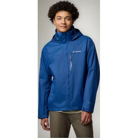 Chaqueta Columbia Impermeable Pouration Omnitech Hombre