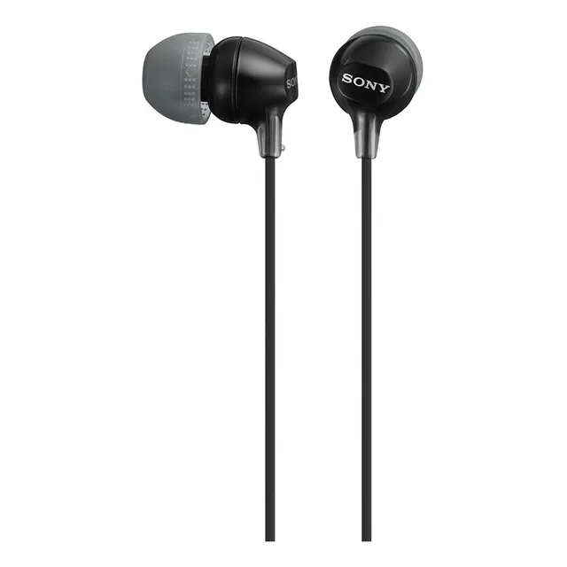 Sony Audífonos Interno Ligeros Mdr-ex15lp Color Negro